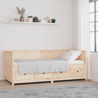 Day Bed without Mattress 80x200 cm Solid Wood Pine