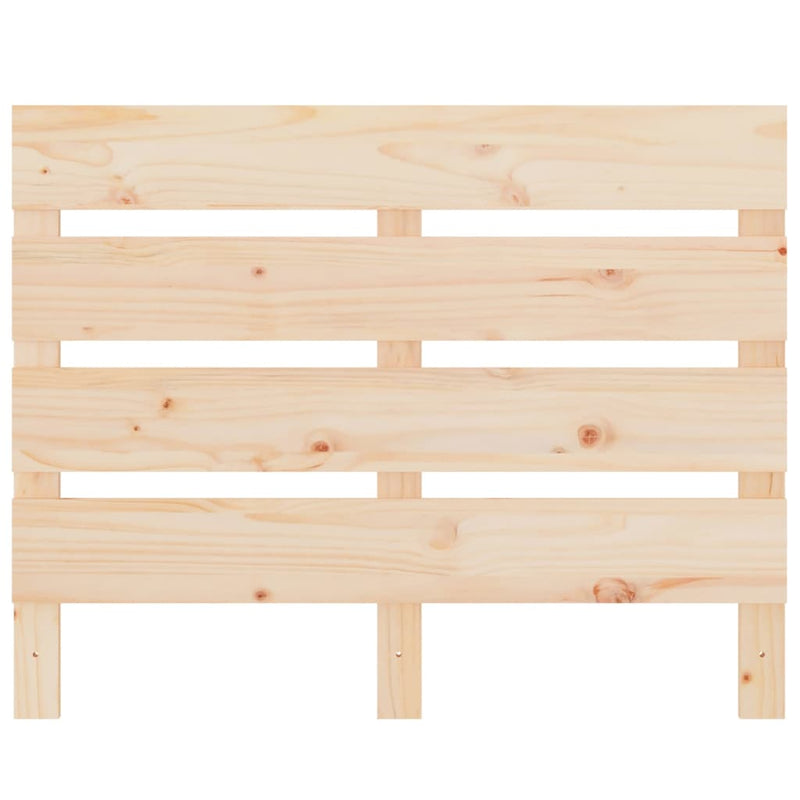 Headboard 100 cm Solid Wood Pine