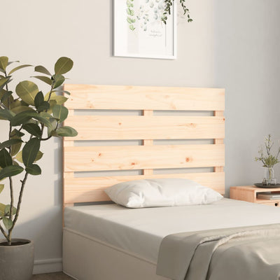 Headboard 100 cm Solid Wood Pine