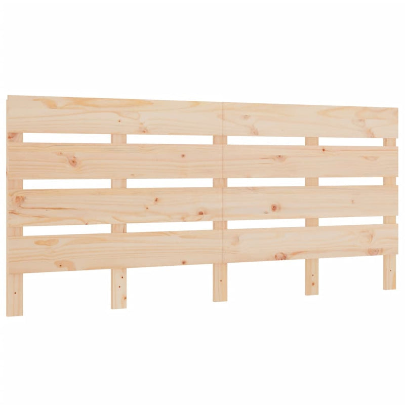 Headboard 180 cm Solid Wood Pine