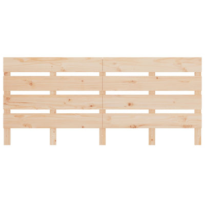 Headboard 180 cm Solid Wood Pine