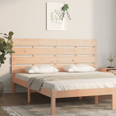 Headboard 180 cm Solid Wood Pine