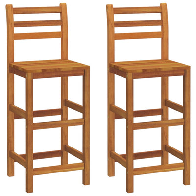 3 Piece Garden Bar Set Solid Wood Acacia