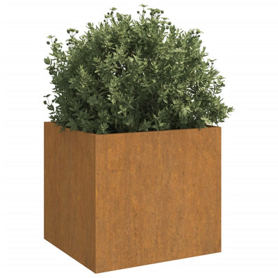 Planter 42x40x39 cm Corten Steel