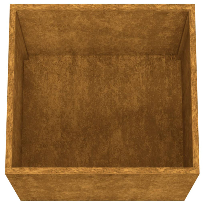 Planters 2 pcs 42x40x39 cm Corten Steel