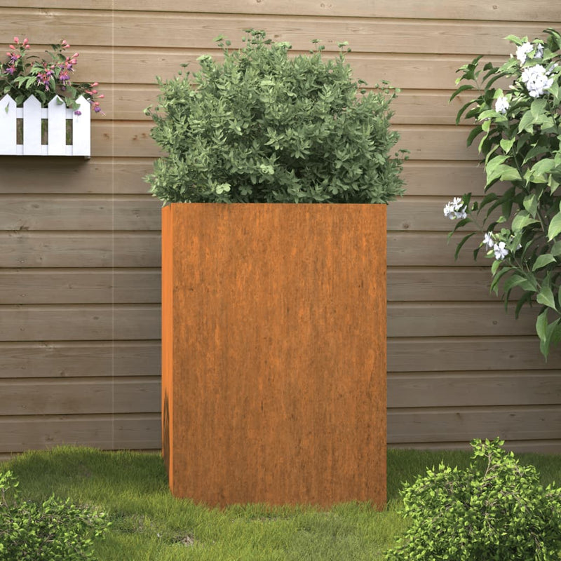 Planter 52x48x75 cm Corten Steel