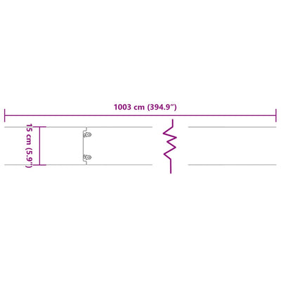 Lawn Edgings 10 pcs 15x103 cm Flexible Corten steel