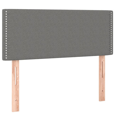 Headboard Dark Grey 100 cm Fabric