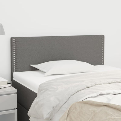 Headboard Dark Grey 100 cm Fabric