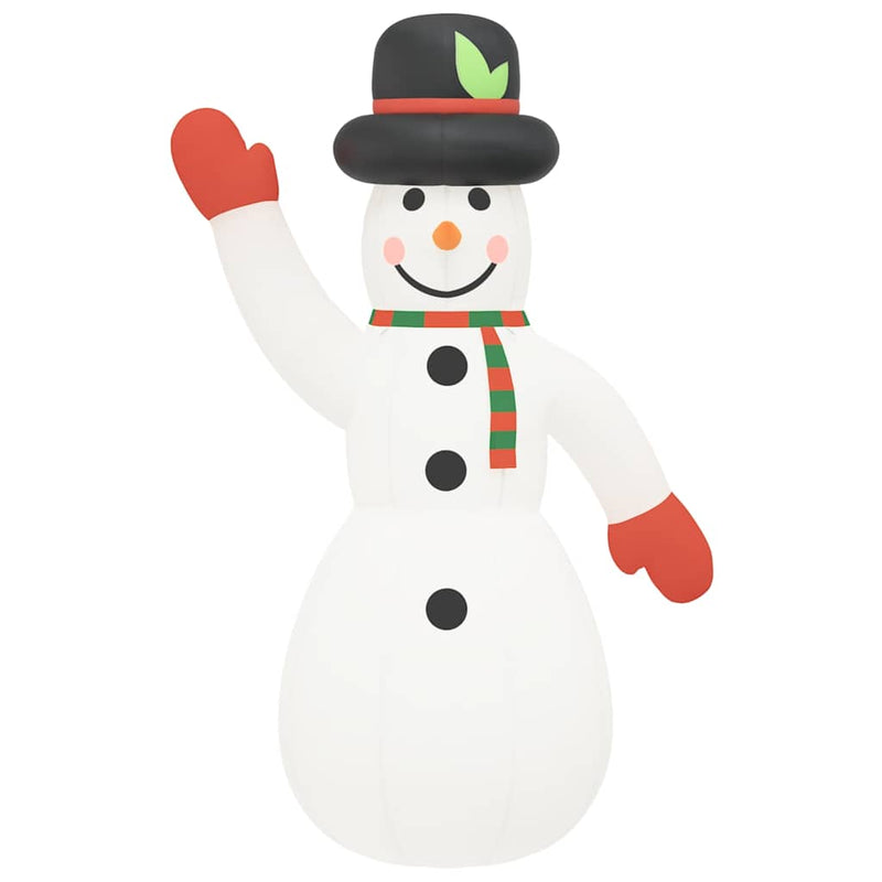 Christmas Inflatable Snowman with LEDs 455 cm