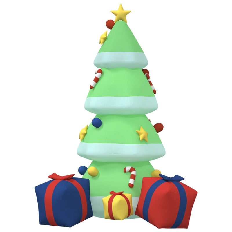 Inflatable Christmas Tree with LEDs 240 cm