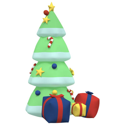 Inflatable Christmas Tree with LEDs 240 cm