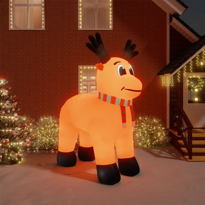 Christmas Inflatable Reindeer with LEDs 400 cm