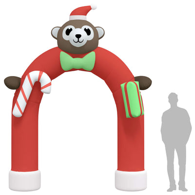 Christmas Inflatable Arch Gate LED 380 cm