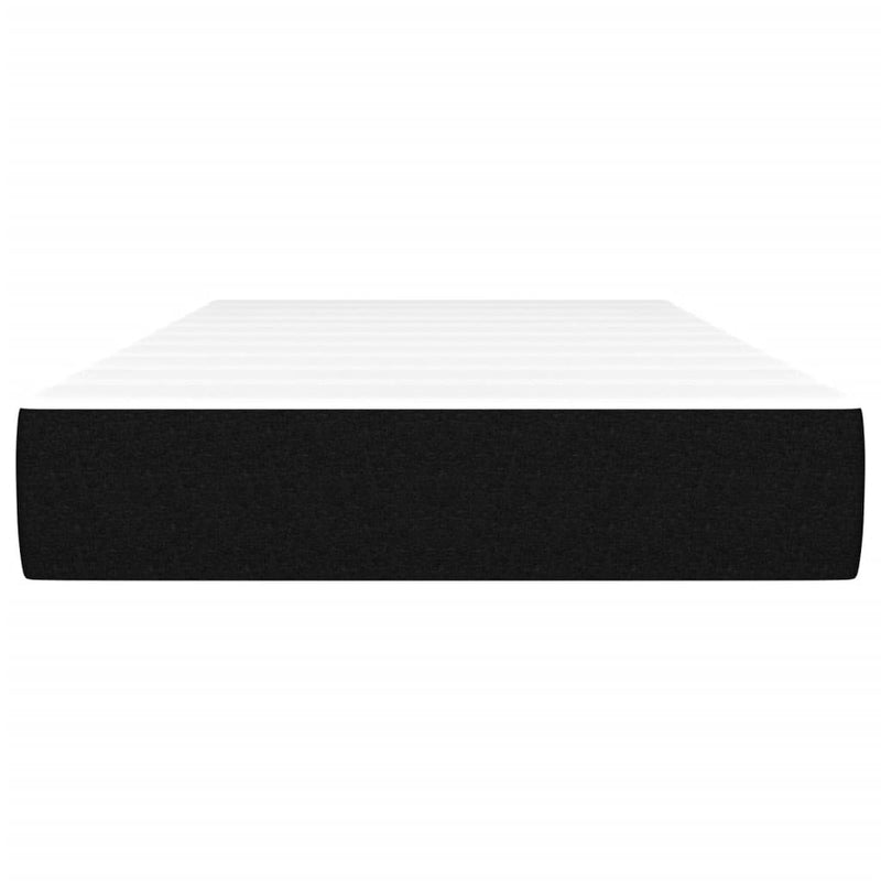 Pocket Spring Bed Mattress Black 90x190x20 cm Fabric