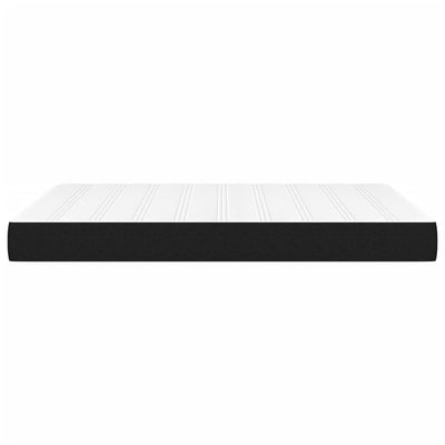 Pocket Spring Bed Mattress Black 137x190x20 cm Fabric