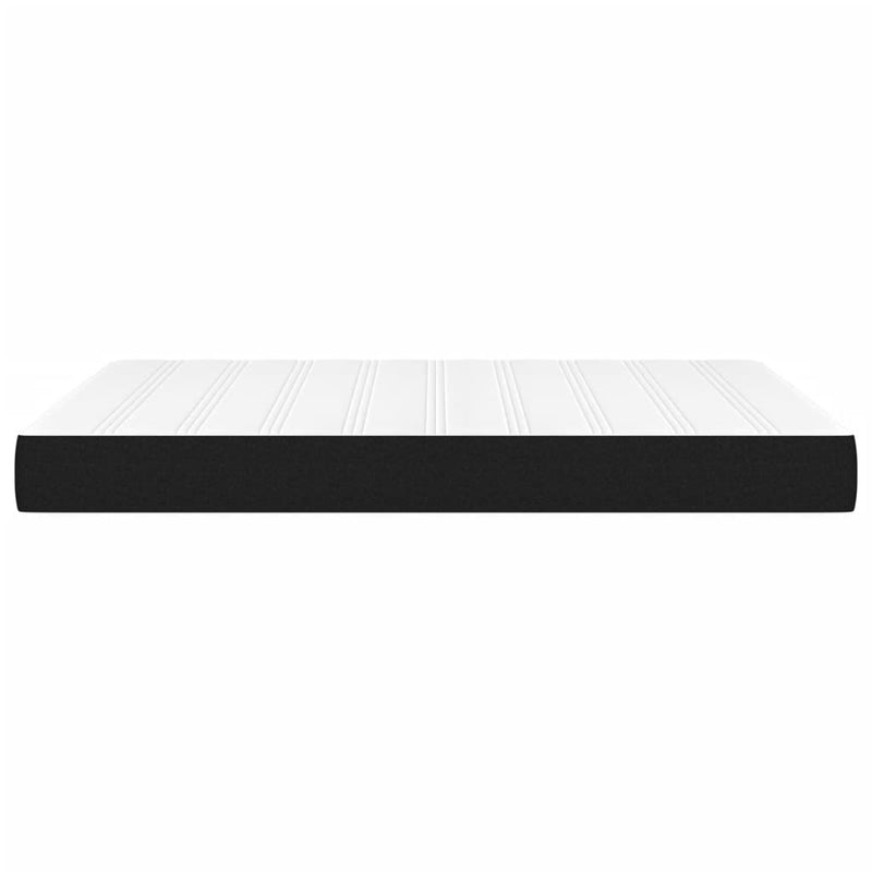 Pocket Spring Bed Mattress Black 137x190x20 cm Fabric