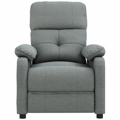 Massage Chair Dark Grey Fabric