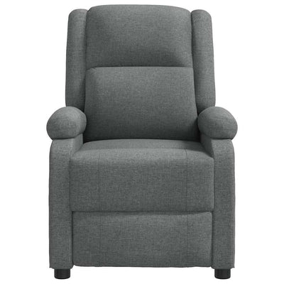 Massage Chair Dark Grey Fabric