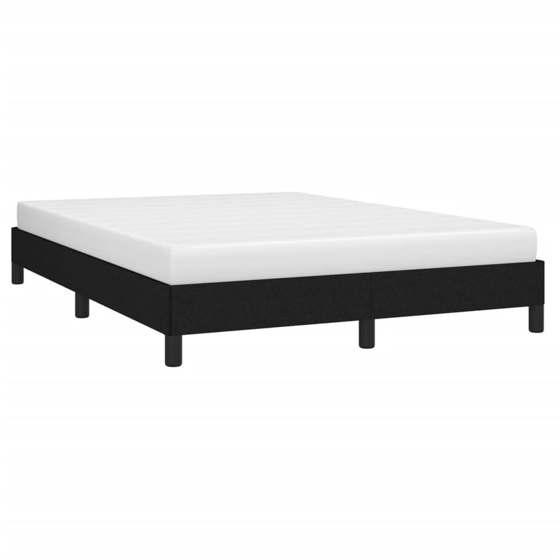 Bed Frame without Mattress Black 152x203 cm Queen Fabric