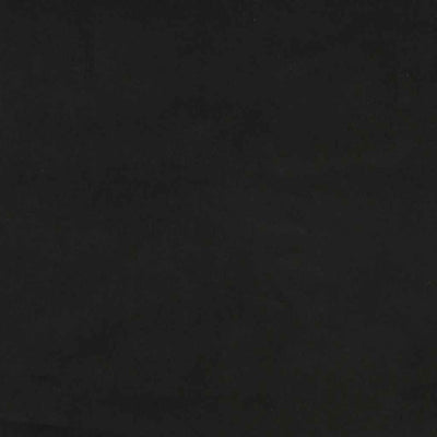 Bed Frame without Mattress Black Queen Velvet