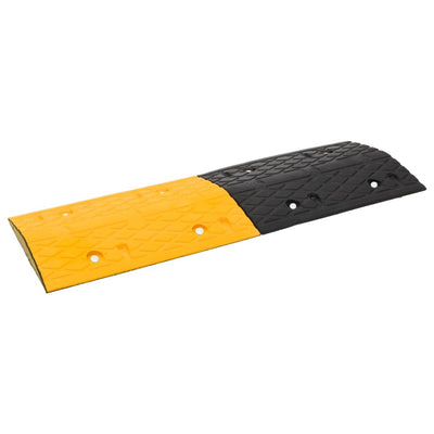 Speed Hump Yellow&Black 97x32.5x4 cm Rubber