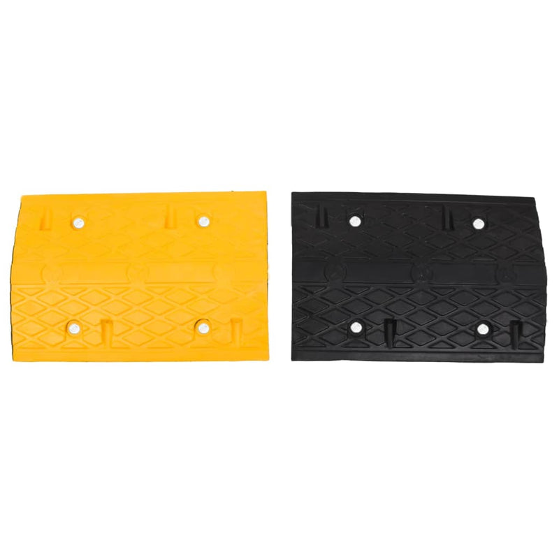 Speed Hump Yellow&Black 97x32.5x4 cm Rubber