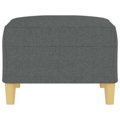 Footstool Dark Grey 70x55x41 cm Fabric