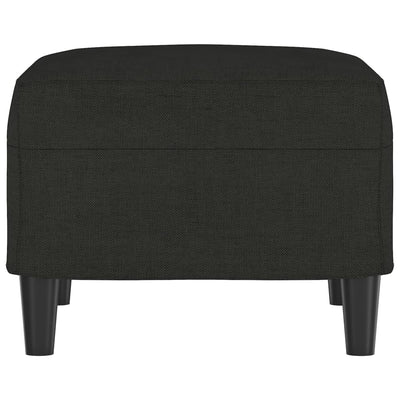 Footstool Black 60x50x41 cm Fabric