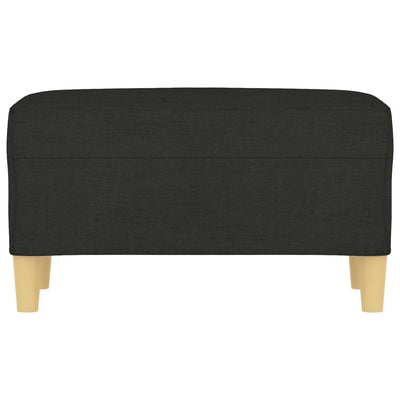 Bench Black 70x35x41 cm Fabric