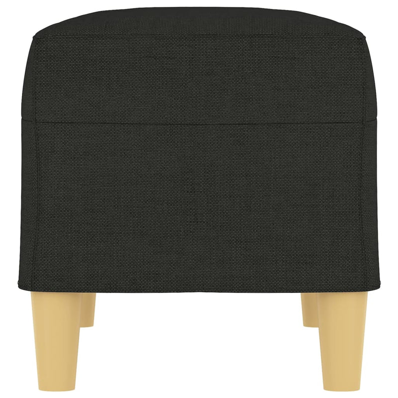 Bench Black 70x35x41 cm Fabric