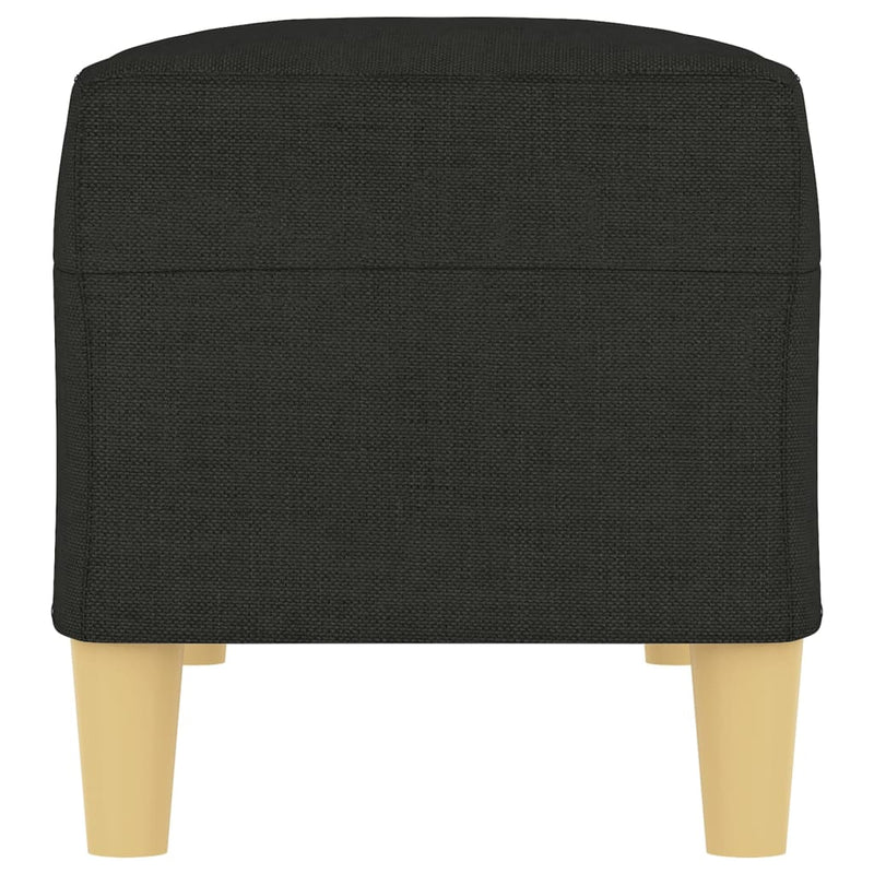 Bench Black 100x35x41 cm Fabric