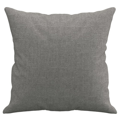 Throw Pillows 2 pcs Dark Grey 40x40 cm Fabric