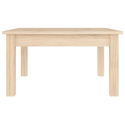 Coffee Table 55x55x30 cm Solid Wood Pine