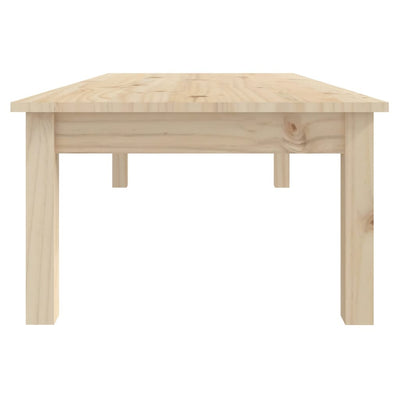 Coffee Table 110x50x30 cm Solid Wood Pine