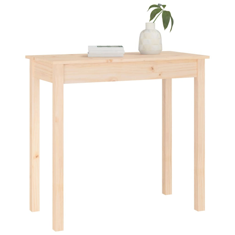 Console Table 80x40x75 cm Solid Wood Pine