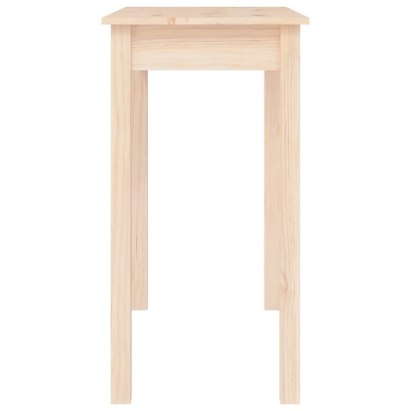 Console Table 80x40x75 cm Solid Wood Pine