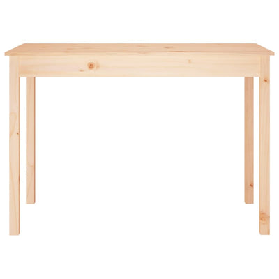 Dining Table 110x55x75 cm Solid Wood Pine