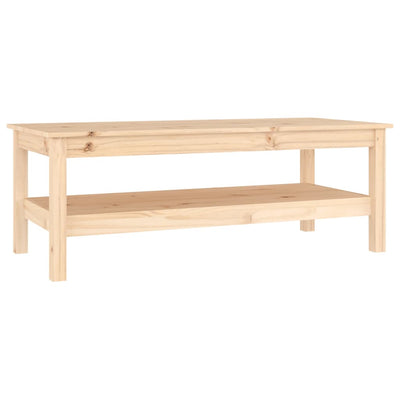 Coffee Table 110x50x40 cm Solid Wood Pine