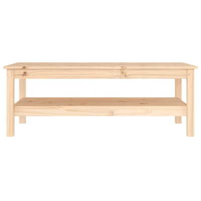 Coffee Table 110x50x40 cm Solid Wood Pine