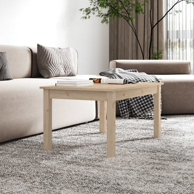 Coffee Table 80x50x40 cm Solid Wood Pine