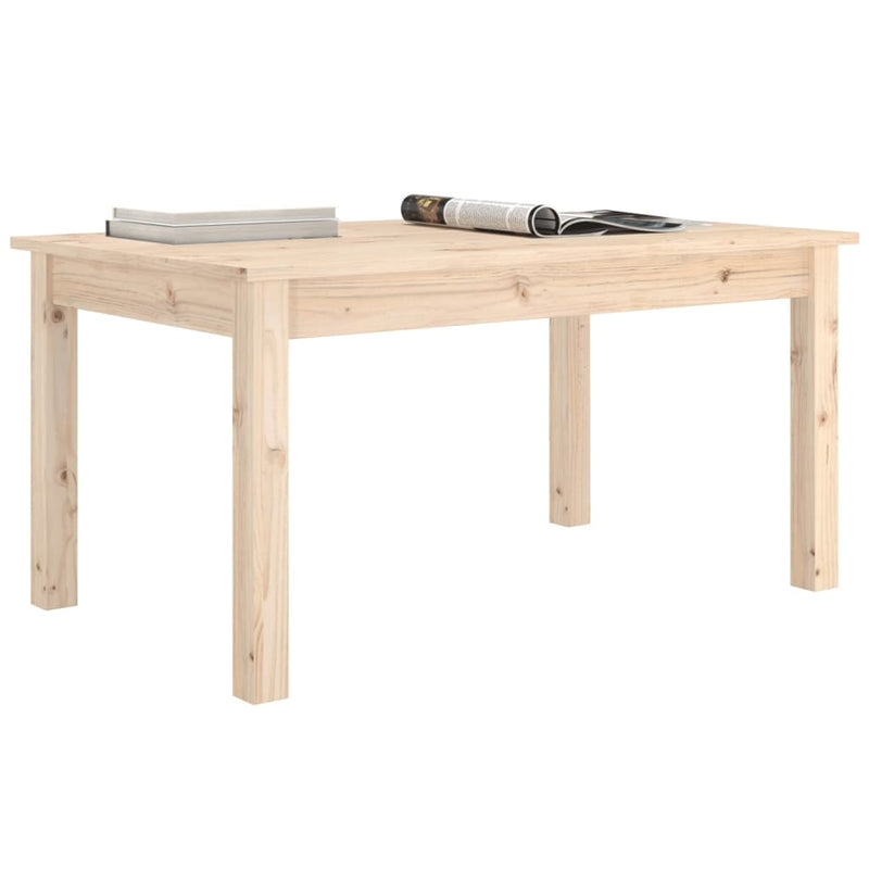 Coffee Table 80x50x40 cm Solid Wood Pine