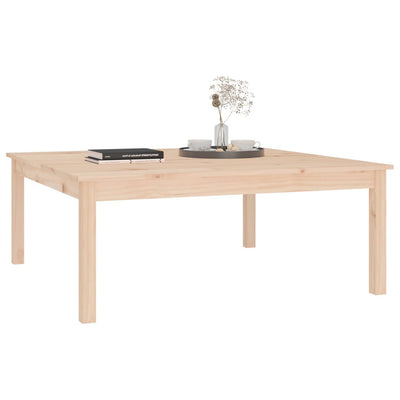 Coffee Table 100x100x40 cm Solid Wood Pine