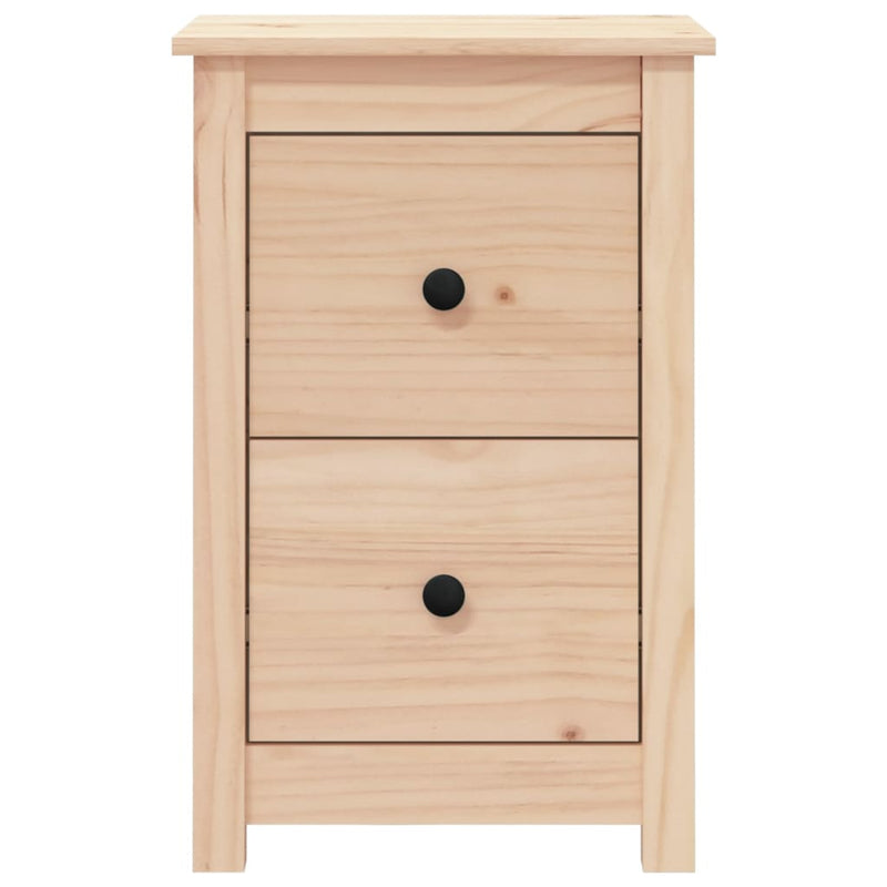 Bedside Cabinets 2 pcs 40x35x61.5 cm Solid Wood Pine