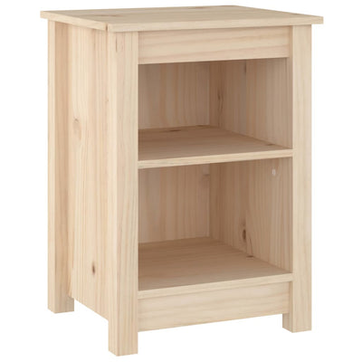 Bedside Cabinets 2 pcs 40x35x55 cm Solid Wood Pine