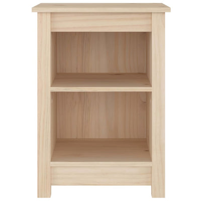 Bedside Cabinets 2 pcs 40x35x55 cm Solid Wood Pine