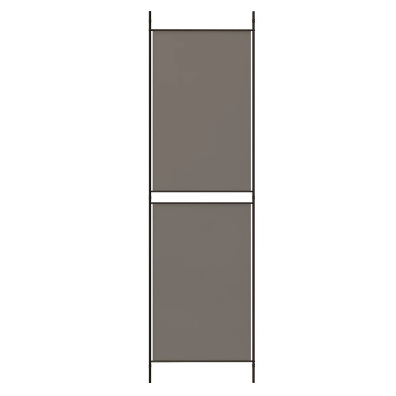 3-Panel Room Divider Anthracite 150x220 cm Fabric