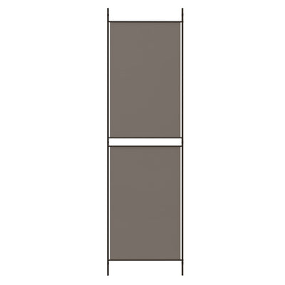 4-Panel Room Divider Anthracite 200x220 cm Fabric