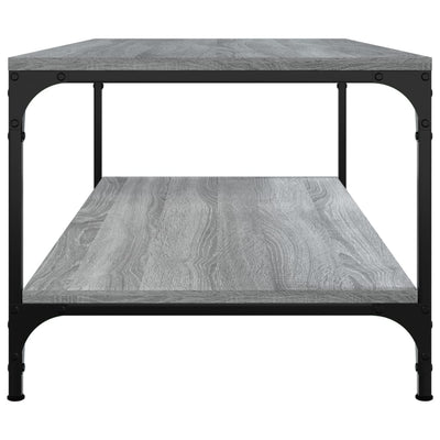 Coffee Table Grey Sonoma 100x50x40 cm Engineered Wood