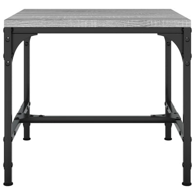 Coffee Table Grey Sonoma 50x50x35 cm Engineered Wood